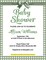 Great Papers! Sage Green Bow Letterhead, for Invitations, Announcements and Personal Messages, Printer Friendly 8.5”x11”, 50 Pack